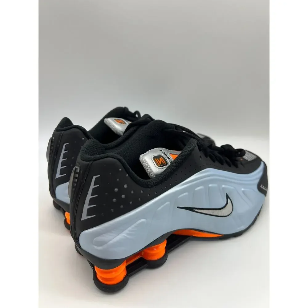 Nike Shox R4 Blue Tint Total Orange Women’s Size 8.5 AR3565-401 New.